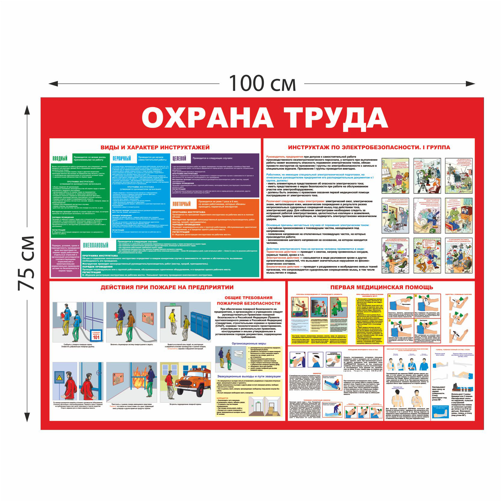 Стенд Охрана труда 2307